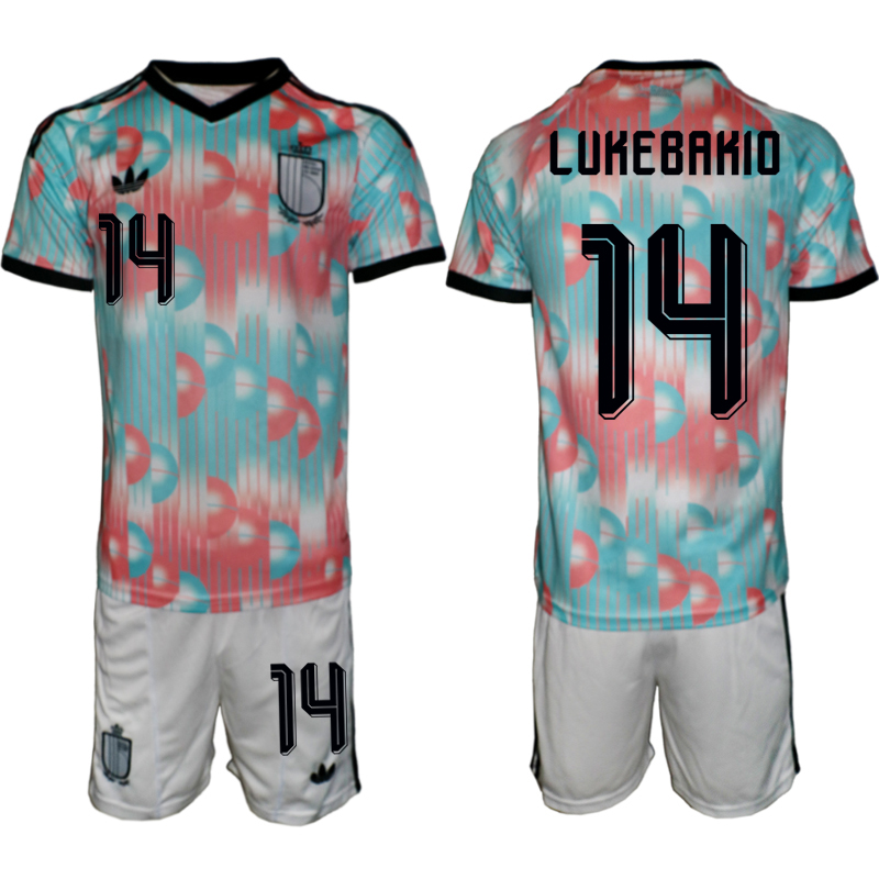 Men Belgium away 2026 World Cup soccer jersey a605dd76